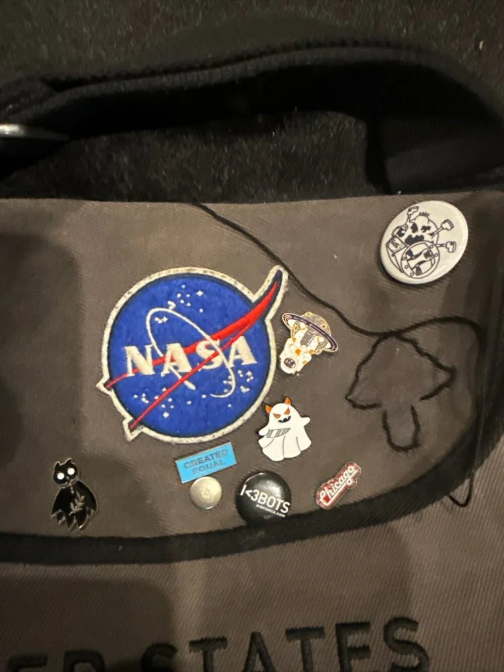 Red Canoe NASA Shoulder Bag